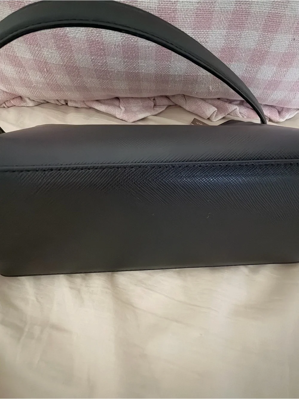 kate spade Black Leather Bag with Card Holder